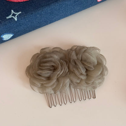 玫瑰簡約髮夾
