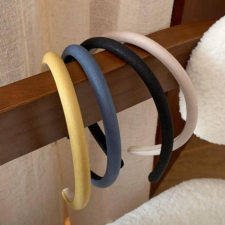 絨面簡約髮箍－商品主圖｜https://igowo.tw/