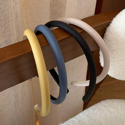 絨面簡約髮箍－商品主圖｜https://igowo.tw/