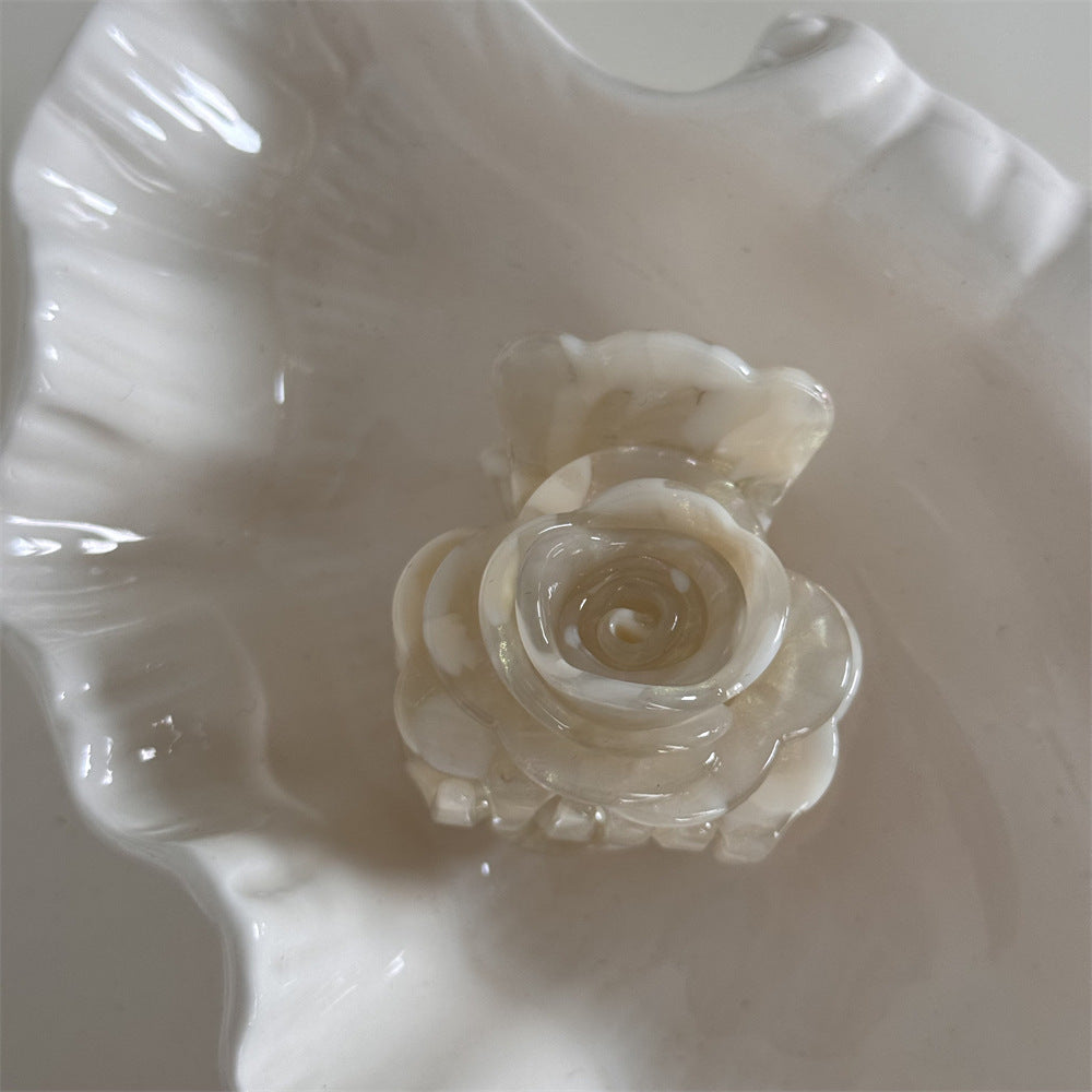 醋酸板材花朵簡約髮夾