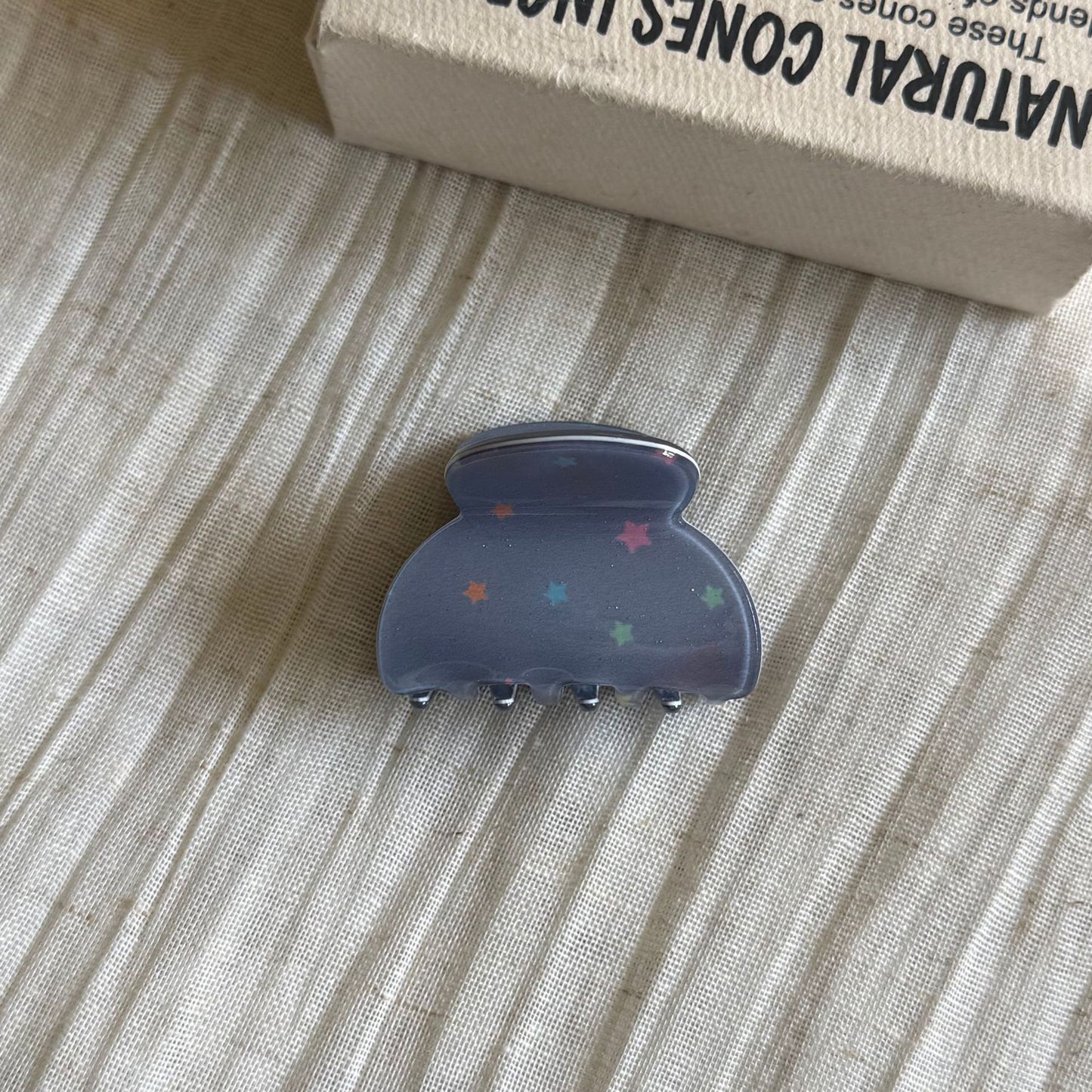 藍色星星鯊魚夾