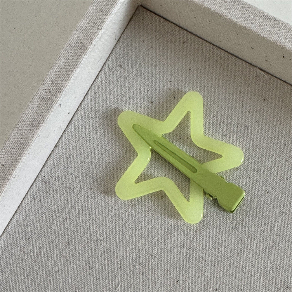 繽紛星星髮夾