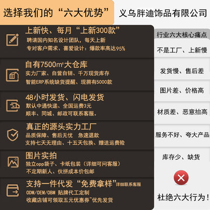 珍珠花朵流蘇誇張耳環－細節特寫2｜https://igowo.tw/