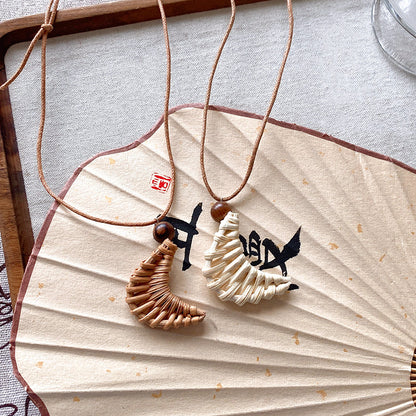 波西米亞復古流蘇長款項鏈