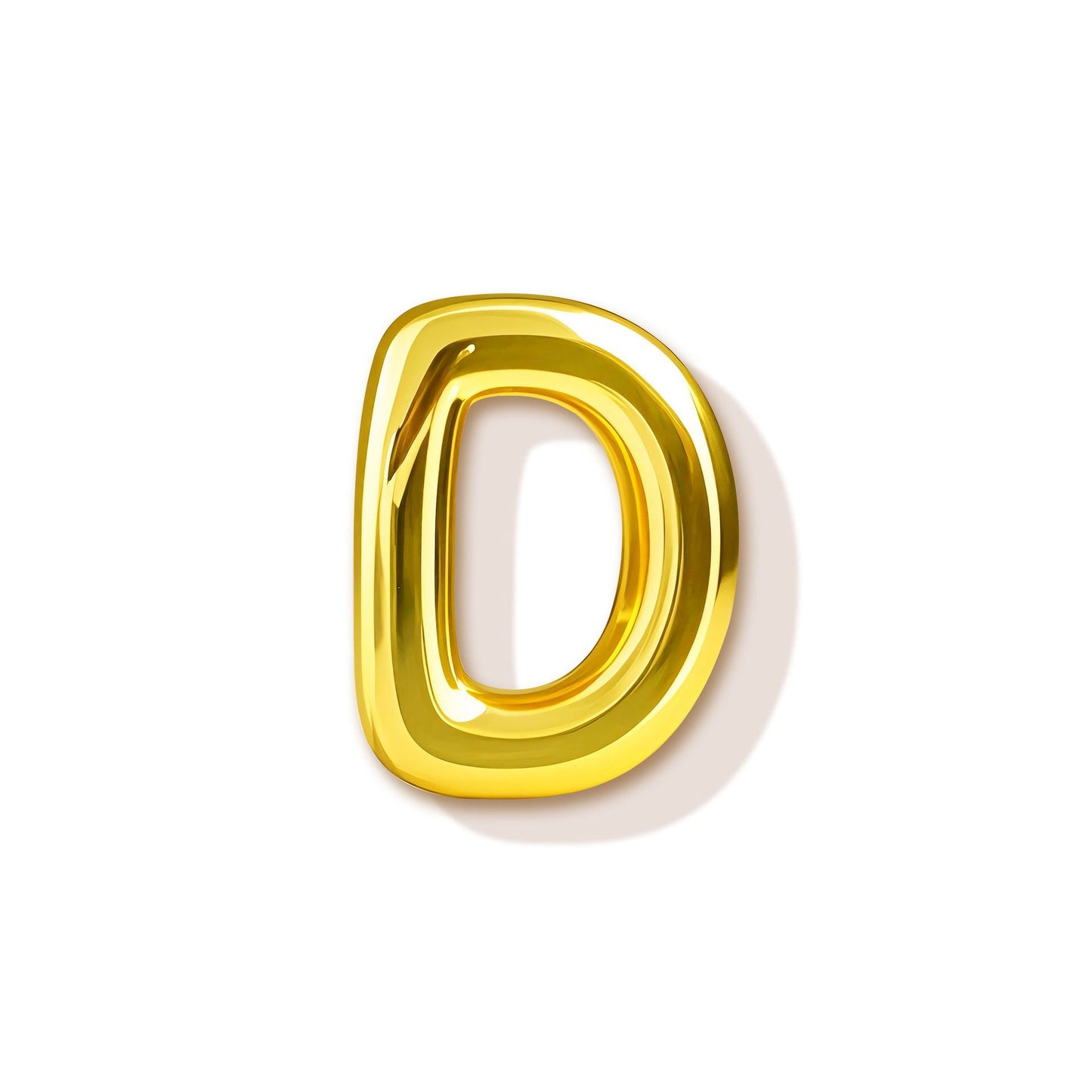 銅字母項鍊