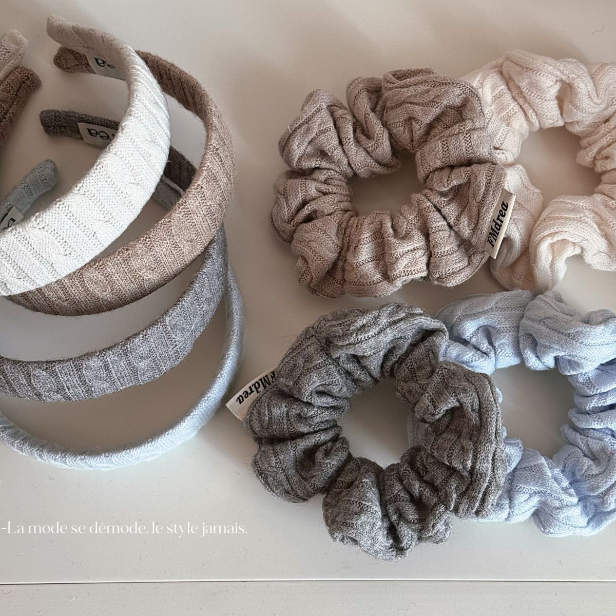 扭紋寬版復古髮箍－商品主圖｜https://igowo.tw/