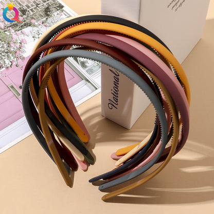 黑色簡約髮箍－商品主圖｜https://igowo.tw/