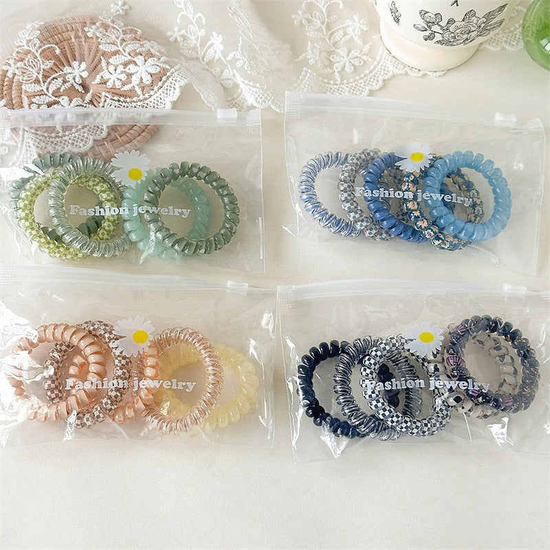 彈力繩簡約髮圈－商品主圖｜https://igowo.tw/