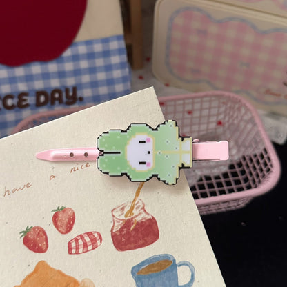 繽紛兔子卡通髮夾