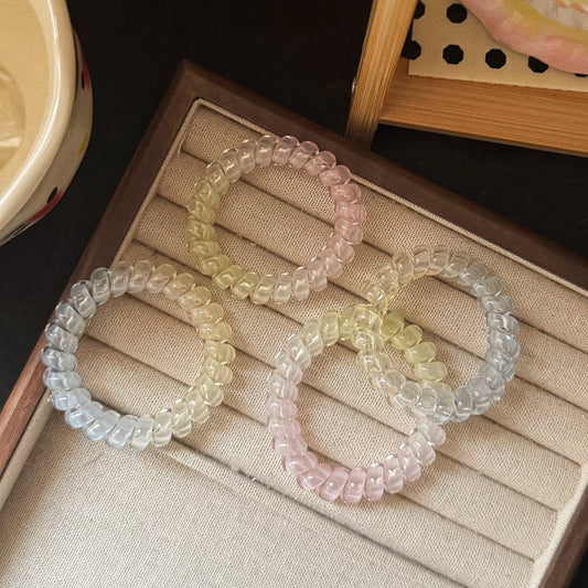 漸層簡約髮圈－商品主圖｜https://igowo.tw/