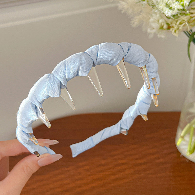 彩色布面纏繞髮箍