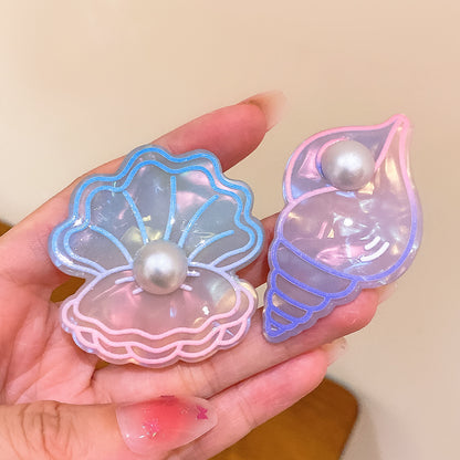 壓克力魚尾卡通髮夾－熱帶魚髮夾款細節1｜https://igowo.tw/