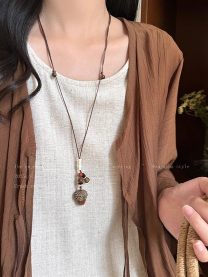 復古流蘇項鏈