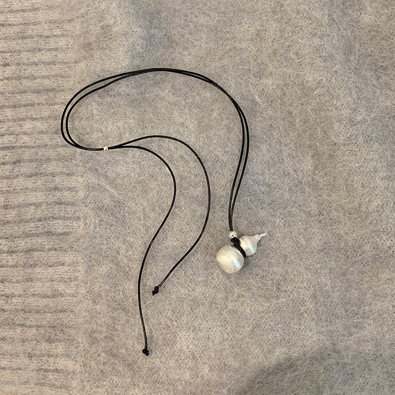S925葫蘆墜飾復古項鍊