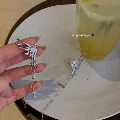 法式復古愛心耳環