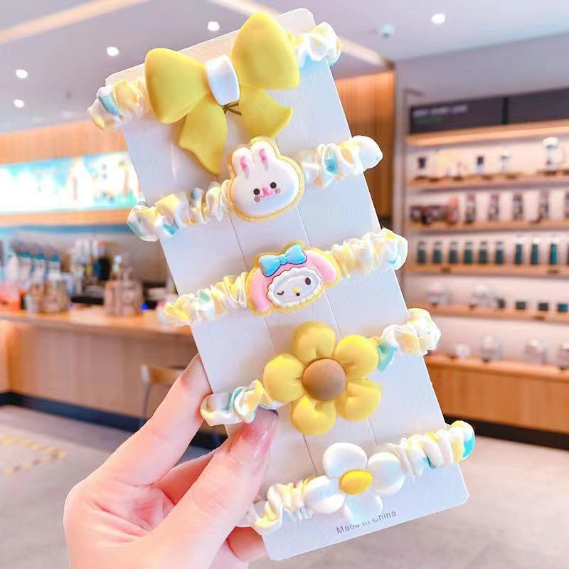 卡通簡約髮圈