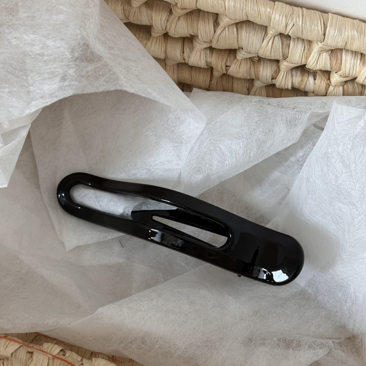 復古簡約鯊魚夾－細節特寫10｜https://igowo.tw/