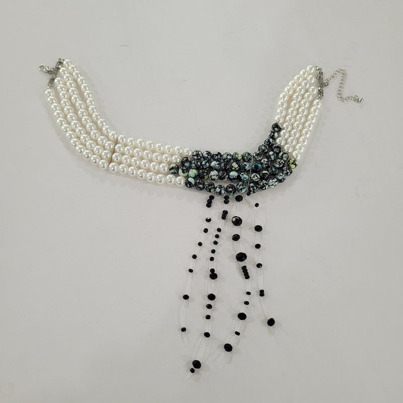 珍珠流蘇項鍊