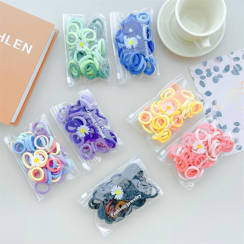 繽紛彈力繩髮圈－商品主圖｜https://igowo.tw/