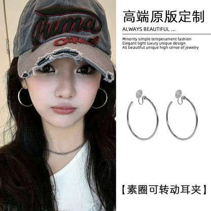 素圈簡約耳環－商品主圖｜https://igowo.tw/