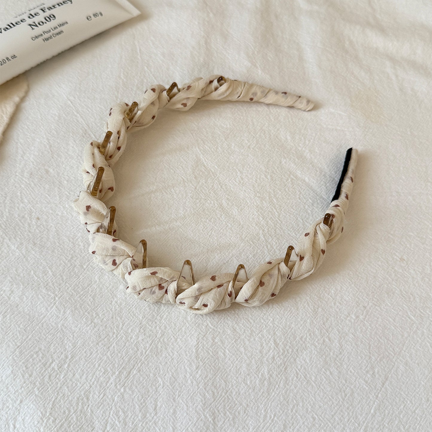 波點纏繞髮箍