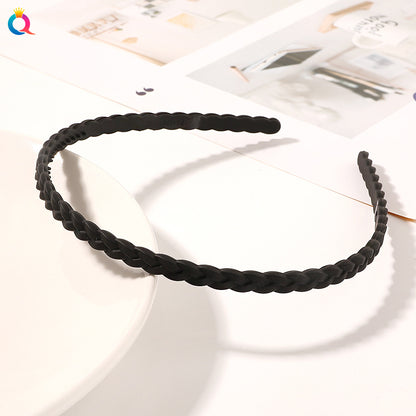 樹脂波浪扭紋簡約髮箍－細節特寫15｜https://igowo.tw/