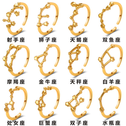 鑲鑽可調式戒指－商品主圖｜https://igowo.tw/