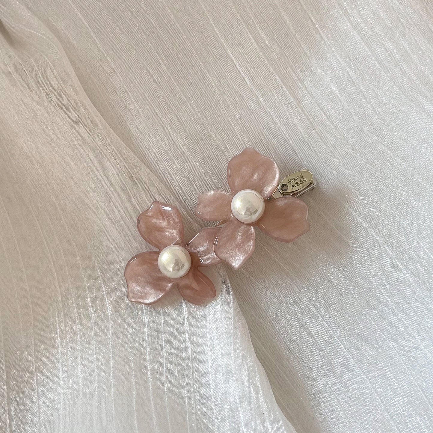 醋酸板材花朵髮夾