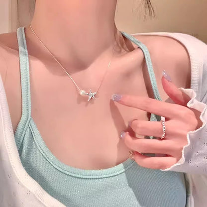 潮海星珍珠項鏈