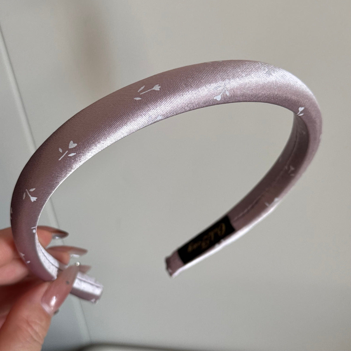 碎花簡約髮箍－細節特寫8｜https://igowo.tw/