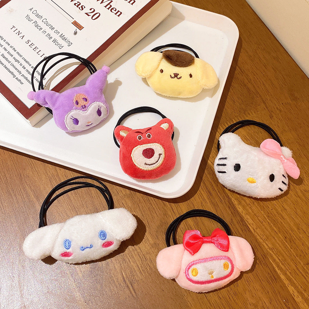 卡通簡約髮圈－商品主圖｜https://igowo.tw/