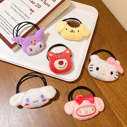 卡通簡約髮圈－商品主圖｜https://igowo.tw/