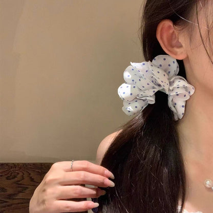 大腸圈花朵髮圈