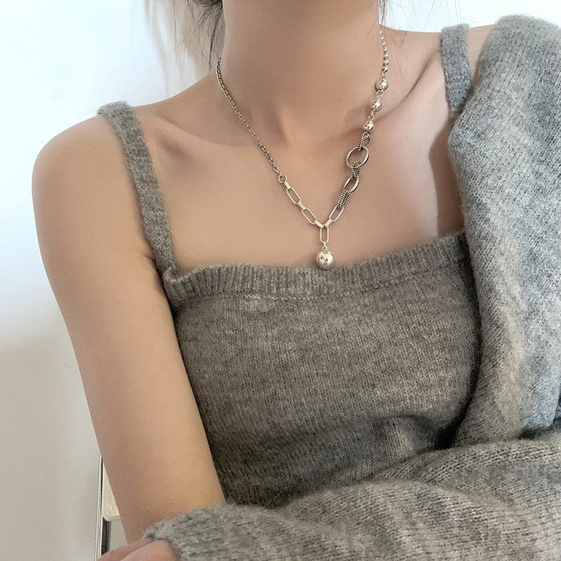 S925復古簡約項鍊－細節特寫18｜https://igowo.tw/