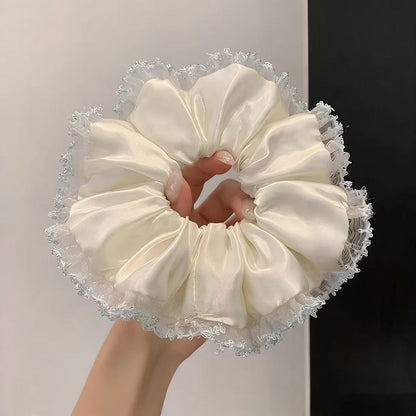 網紗蕾絲大腸圈髮圈