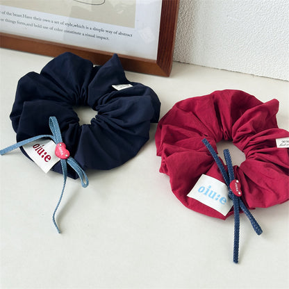 蝴蝶結大腸圈髮圈－商品主圖｜https://igowo.tw/