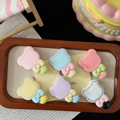 繽紛小熊蝴蝶結髮夾－商品主圖｜https://igowo.tw/