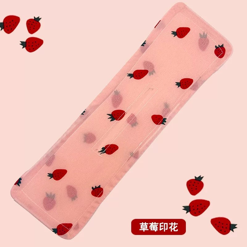 布面蝴蝶結水果髮夾－庫洛米款細節5｜https://igowo.tw/