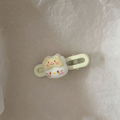 粉色卡通髮夾
