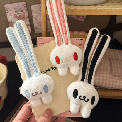 白色兔子卡通髮夾－商品主圖｜https://igowo.tw/