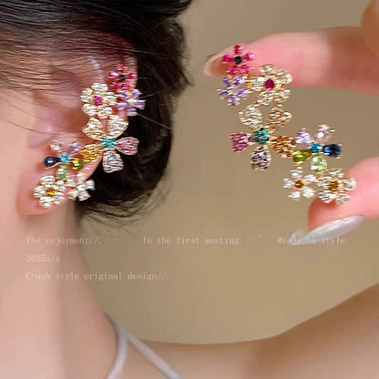 白色花朵耳環－白款細節｜https://igowo.tw/