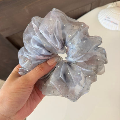 網紗大腸圈復古髮圈