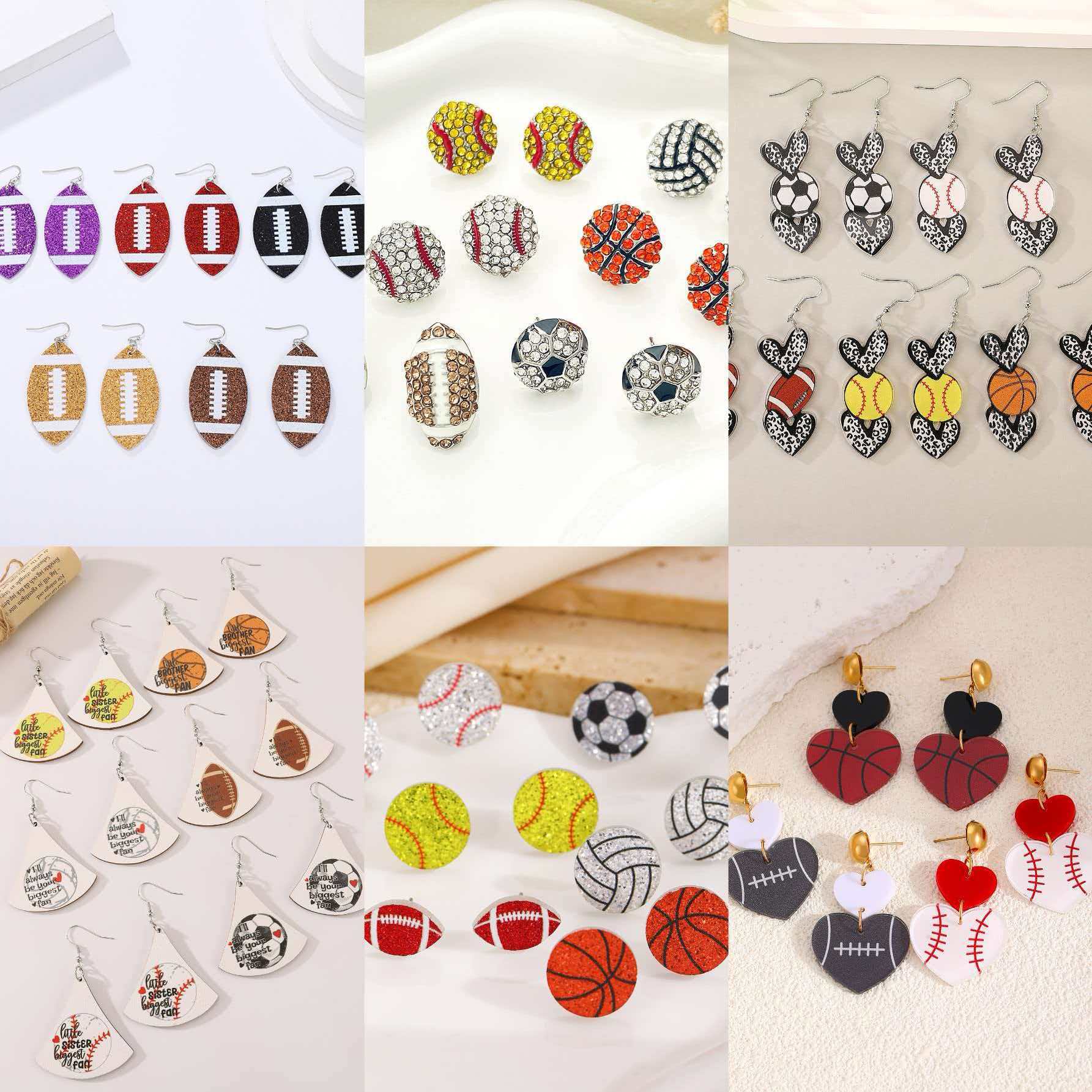壓克力簡約耳環－商品主圖｜https://igowo.tw/