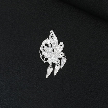 流蘇復古耳墜－細節特寫5｜https://igowo.tw/
