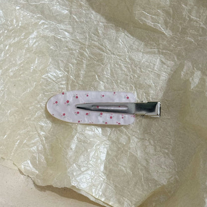 鋯石蝴蝶結髮夾