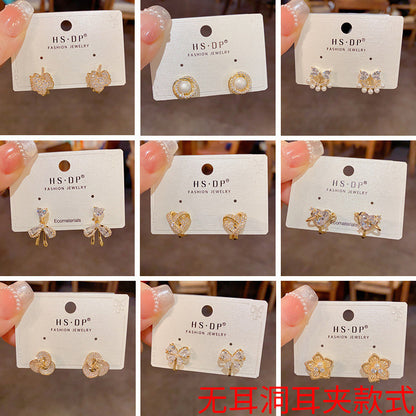 免耳洞簡約耳夾－商品主圖｜https://igowo.tw/