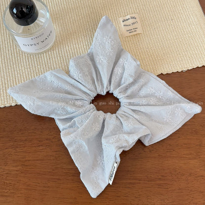 布面大腸圈刺繡髮圈