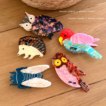 卡通簡約鯊魚夾－商品主圖｜https://igowo.tw/