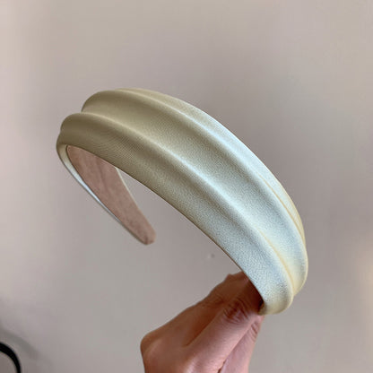 寬版簡約髮箍