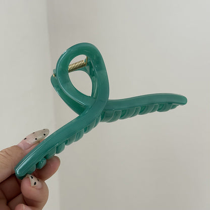交叉簡約髮夾
